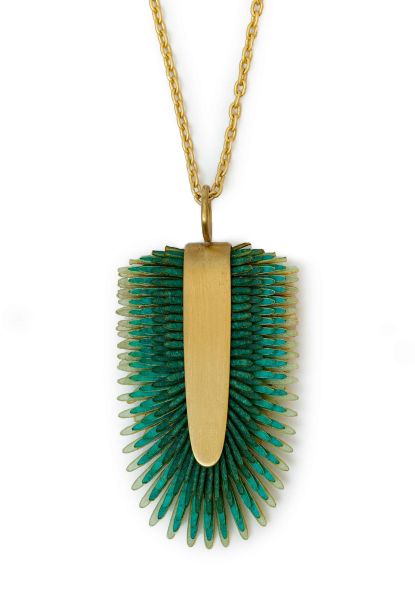 Gretchen - Pam Pem Pendant - Green