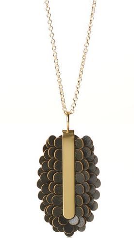 Gretchen - Pam Pem Pendant Dots S - Black