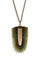 Gretchen - Pam Pem Pendant - Green