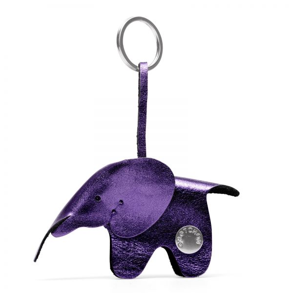 Gretchen - Elephant Keyring - Starlight Blue