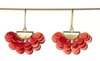 Gretchen - Pam Pem Earrings Dots M - Red